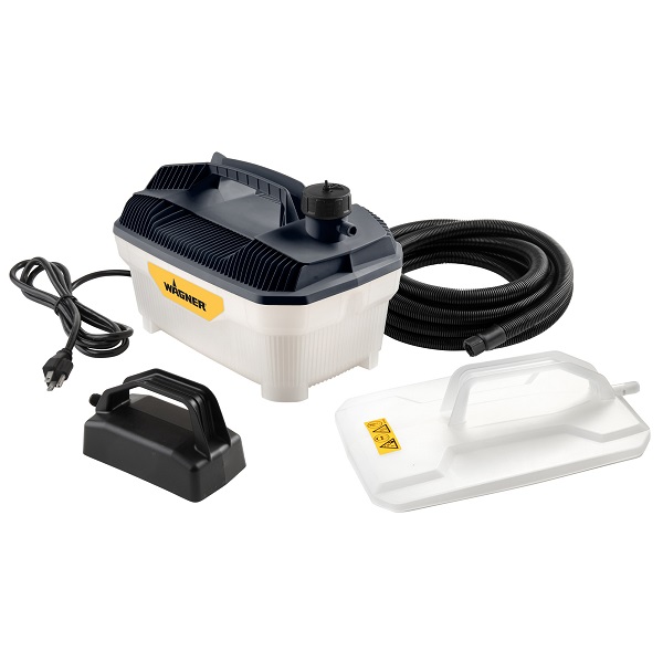 Wagner 725 wallpaper steamer with water reservoir, hose and steam plate